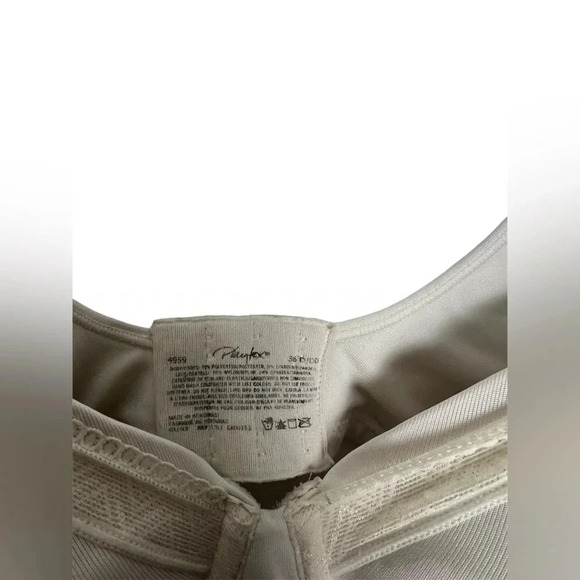 Playtex 36D Cream Nursing Bra - Picture 3 of 5